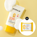 Atopalm Easy Wash Sun Lotion 60mL Special Set white