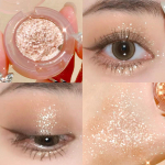 Glitter Eyeshadow Pearlescent Highlighter pudra makiažas Deimantinis akių &scaron;e&scaron;ėlių paletė Bright Shiny Eye Makeup Kosmetika