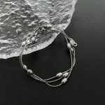 1vnt Madinga moteri&scaron;ka apyrankė, daugiasluoksnė sukabinama karoliai, vestuvių vakarėlio &scaron;ventiniai papuo&scaron;alai 1PCS Bracelets auksas