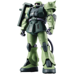 ROBOT Spirits Mobile Suit Gundam 08th MS Platoon [SIDE MS] MS-06JC Ground Type Zaku II JC Type ver. ANIME. apytiksliai. 125 mm PVC ir ABS dažytas kilnojamasis F black