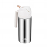 Nerūdijančio plieno alyvos pur&scaron;kimo pur&scaron;kiklis, pilamas dvigubos paskirties pur&scaron;kiamas aliejaus butelis, pur&scaron;kiklis, nepralaidus buitiniams sojų padažams, actui M sidabras