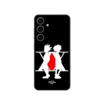 Coque Samsung Galaxy S24 FE hunter x hunter Killua Gon Anime Otaku Maniacase juoda