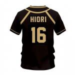 Jersey Futsal Pattern Vl Replika Blue Lock Anime Bastard Miuncheno mar&scaron;kinėliai Vasariniai vyri&scaron;ki ir moteri&scaron;ki mar&scaron;kinėliai Kasdieniai sportiniai mar&scaron;kinėliai Top S