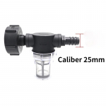 Sodo vandens rutulinis vožtuvas Ton barrel filtro jungtis IBC Ton Barrel jungtis sodo žarnos adapteris Netoksi&scaron;ka jungtis 20mm juoda