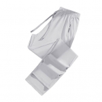 Unisex vasarinės ledo &scaron;ilko kelnės, plonos, laisvos, tiesaus kirpimo, vėsinančios kelnės, su rai&scaron;teliu, elastiniu juosmeniu, greitai džiūstančios, vienspalvės sportinės kelnės kasdieniam dėvėjimui M &scaron;viesiai pilka spalva