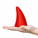 Juokingi poliuretano automatinio stiliaus nuo susidūrimo 3D Demon Horn automobilio lipdukai