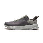 Li Ning Flow Cloud Madingi, universalūs audiniai, neslystantys, kvėpuojantys, žemo profilio laisvalaikio bėgimo bateliai vyrams, sportbačiai, pilki, rudi, AGLU089-1 43