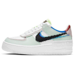 Nike Air Force 1 Shadow SE Pixel Swoosh - &Scaron;viesiai žali moteri&scaron;ki kedai Balti Platinum-Violetiniai Juodi CV8480-300 36.5
