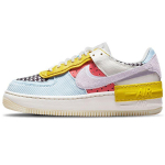 Nike Air Force 1 Shadow Patchwork Moteri&scaron;ki sportbačiai Daugiaspalviai Sail Vandenilio-Mėlyni DM8076-100 36