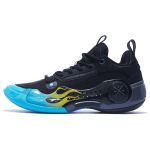 Li-Ning Way of Wade 10 žemų elementų &ndash; vėjo ir ugnies vyri&scaron;ki sportbačiai mėlyni kri&scaron;toliniai mėlyni ABAS165-1 41 black