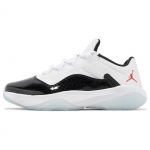 Air Jordan 11 CMFT Low Balti Juodi Mėlyni Atspalviai Moteri&scaron;ki Sportbačiai University-Red DV2629-106 36