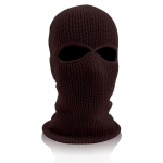 1 skylučių slidinėjimo kaukė megzta veido danga suaugusiems žieminė balaclava viso veido kaukė, skirta žiemos sportui lauke One Size kava