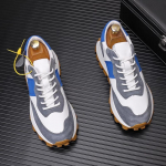 Madingi nauji vasariniai kvėpuojantys Forrest Gump vyri&scaron;ki batai storas padas laisvalaikio bėgimo sportiniai bateliai Zapatillas Hombre a20 38 pilka spalva