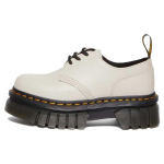 Dr. Martens 3 skylučių suvarstomi žemi platforminiai batai Unisex batai Balti 27147055 39