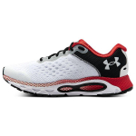 Under Armour Hovr Infinite 3 Patogūs Stilingi Audinio Žemi Sportiniai Bėgimo Bateliai Vyri&scaron;ki Sneakeriai Balti Juodi Raudoni 3025201-100 40.5