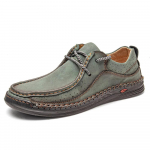 Rankų darbo laisvalaikio odiniai batai Vyri&scaron;ki patogūs vairavimo batai Mink&scaron;ta oda Loafers Vyri&scaron;ki batai Mokasinai Įrankių batai 48 žalia
