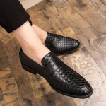 Vyri&scaron;ki Oksfordo poliuretano odiniai vyri&scaron;ki laisvalaikio batai Prabangūs prekės ženklo Vyri&scaron;ki Loafers Mocasins Verslo oficialios suknelės Didesnio dydžio batai 46 47 48 38 juoda