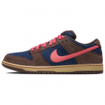 Nike Dunk Low SB Baroque Brown Adobe Unisex sportbačiai Midnight-Navy HQ1625-200 44.5