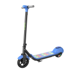 KIDDOWE K1 Elektrinis paspirtukas vaikams 130W variklis 24V3AH baterija 14KM/H didžiausias greitis 6,5 colio kietas ratas Lauko žaidimams E-paspirtukas mėlyna
