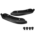 2x Priekinio dalintuvo buferio lūpa Dodge Challenger SRT Hellcat 2015- Priekinio apatinio buferio spoilerio apsauga Juoda Raudona Geltona juoda
