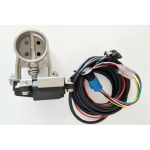 Electric exhaust control valve Electric Valve Unit with black button control Excellent sealing Exhaust Control Valve 2 inch