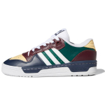 Adidas Originals Rivalry Slip Resistant Low top Skateboard Shoes Women's Green Brown Blue FW3113 38⅔