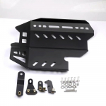 Honda NX400 NX500 važiuoklės variklio apsauga NX 400 NX 500 motociklo aliuminio lydinio sutir&scaron;tinta &scaron;arvo difuzoriaus priedai Chassis cover-black