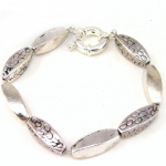 Les Tr&eacute;sors De Lily [F5249] - Bracelet 'Kilimanjaro' Argent&eacute;