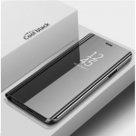Skirtas Samsung A 51 71 Case Smart Mirror atverčiamas dėklas, skirtas Samsung Galaxy A51 A71 A41 A31 A21 A21S A11 A01 2020 A50 A70 A30 S20 S10 S9 stovo knyga Coque Samsung S10 juoda