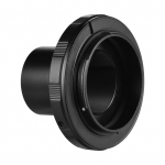Andoer fotoaparato teleskopo adapterio žiedo fotografavimo priedo pakeitimas 1,25 colio Nikon fotoaparatui juoda