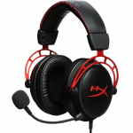 &bdquo;HyperX Cloud Alpha&ldquo; &ndash; žaidimų ausinės, dviejų kamerų tvarkyklės, legendinis komfortas, aliuminio rėmas, nuimamas mikrofonas &ndash; raudonas