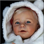 BZDOLL 55 CM 3D dažų oda, silikoninė Reborn Girl Baby Doll Žaislas, tikrovi&scaron;kas kaip tikroji Bebe princesė bamblys gyvas suknelė Boneca