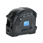 2 viename lazerinis nuotolio ie&scaron;kiklis 5 m matavimo juostos liniuote LCD ekranas su foninio ap&scaron;vietimo atstumo matuokliu