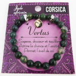 Les Tr&eacute;sors De Lily [R2345] - Bracelet cr&eacute;ateur 'Corsica' jade africaine - 8 mm pilka