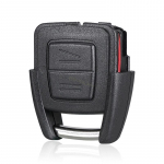 2 mygtukų nuotolinio valdymo automobilio rakto korpusas, skirtas Vauxhall/Opel Astra G 1998-2003 2004 2005 Keičiami priedai juoda
