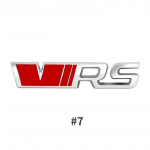 Automobilio modifikacija VRS Automobilio metalinis lipdukas Automobilis tinkle Standartinis trimatis kėbulo uodega Standartiniai dekoratyviniai priedai Dekoratyviniai lipdukai 7