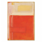 Markas Rothko abstrakčios spalvos drobės meno plakatai ir spaudiniai Skandinavijos drobės tapybos sienų meno paveikslas kambario namų dekoravimui 30x40cm No Frame