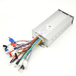 1000 W elektrinio dviračio be &scaron;epetėlio greičio variklio valdiklis dvigubo režimo elektriniam dviračių paspirtukui 1000W white