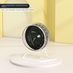 Žiurkėno bėgimo rato žaislinis volelis nutildytas Džungarų žiurkėno ežiuko laikiklis Bėgimo kamuoliuko reikmenys diameter 12cm juoda