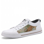 Vyri&scaron;ki kvėpuojantys mink&scaron;ti laisvalaikio batai Drobiniai batai