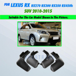 Automobilio purvasaugiai, skirti LEXUS RX RX270 RX300 RX350 RX450H 2010&ndash;2015 m. Purvasaugiai. Purvasaugiai. 2010-2015 black