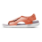 Nike Sunray Adjust 5 V2 GS Crimson Bliss vaiki&scaron;ki sportbačiai, &scaron;viesiai oranžiniai, &scaron;viesiai violetiniai, metaliniai, platininiai, DB9562-602 28 brown