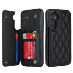 Prabangus Card Solt magnetinis odinis piniginės dėklas, skirtas Samsung A54 A14 A53 A52 A13 A72 A73 S23 Ultra S22 Plus S21 FE S20 Note20 apsauginis dangtelis for Samsung S23 juoda