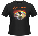 Rainbow Rising Ritchie Blackmore Rock Tee Vyri&scaron;ki unisex mar&scaron;kinėliai S