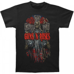 Guns N Roses Celtic Angel juodi unisex mar&scaron;kinėliai S