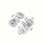 10 vnt. Didelio na&scaron;umo paveikslų rėmas kabliukas prie sienos pakabos plieninės sofos sujungimo laikiklis Jungtinis lovos kampinis pakabinamas kabliukas baldų techninė įranga S