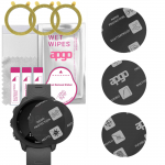 3x apgo MATTE hibridinio stiklo ekrano apsauga, skirta Garmin Watch Forerunner 245, grūdinto stiklo pakaitalas, neskilinėja