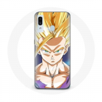 Coque pour samsung galaxy A30 Dragon Ball Manga Sangoku Visage &eacute;nerv&eacute;