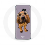 Coque pour Samsung Galaxy A8 2016 Beagle Race de chiens dessin Anim&eacute;