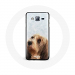 Coque pour samsung galaxy J5 2016 Petit basset griffon vend&eacute;en